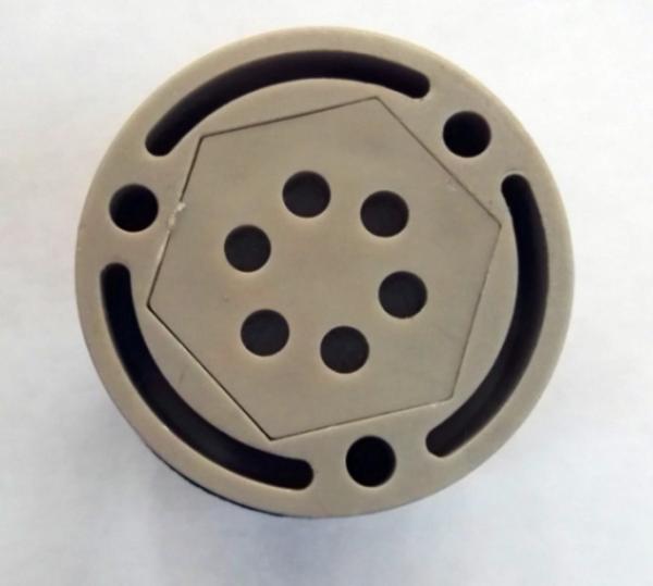 Lead Acid Battery Plastic Vent Plug High Air Flow Low Temperature Resistance