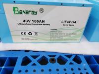 bateria 48V 100AH 200AH 230Ah de 51.2V 48V Lifepo4 para carros, veículos utilitários, LSVs e AGVs do golfe