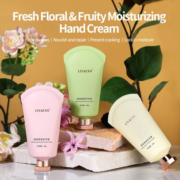Private Label Natural Plant Extracts Hand Lotion Dry Skin Deep Moisturizing Whitening Mini Hand Cream