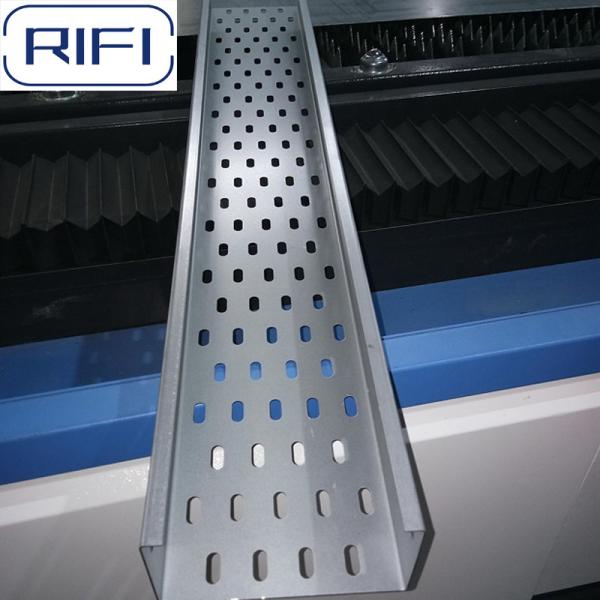 Customized Steel Aluminum FRP Electrical Cable Tray For Height 50-200mm