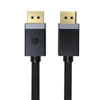 Tension de PVC de connecteurs d'ABS de câble du PC TV 4K Displayport de DP1.2 21.6Gbps