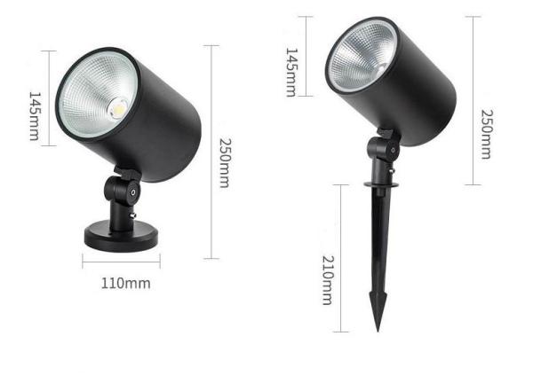 IP65 Outdoor adjustable garden lights &exterior IP65 spike spot light/ LED lawn light with spike for park