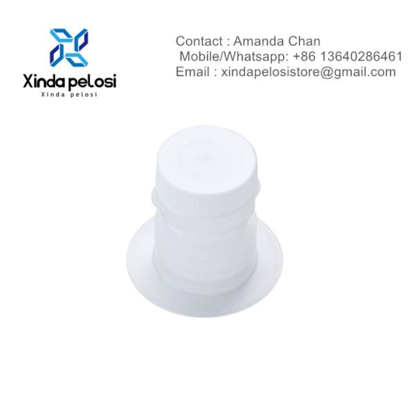 Melhor preço Grade de alimentos embalagem de alimentos plástico Doy Pack Spout com tampa de parafuso para venda