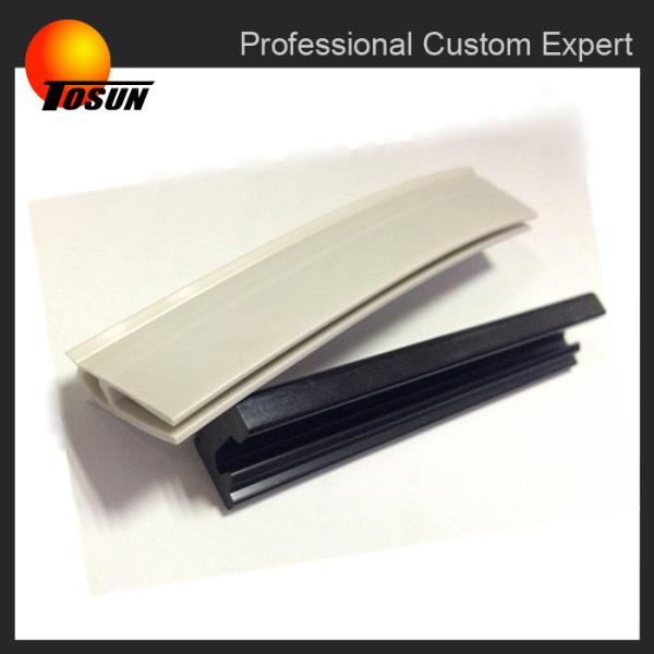 Soft PVC and Hard PVC plastic extrusion sealing profiles