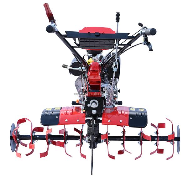 7/9/12/15hp Diesel Power Tiller Walking Tractor for Household in Agricultural Farm