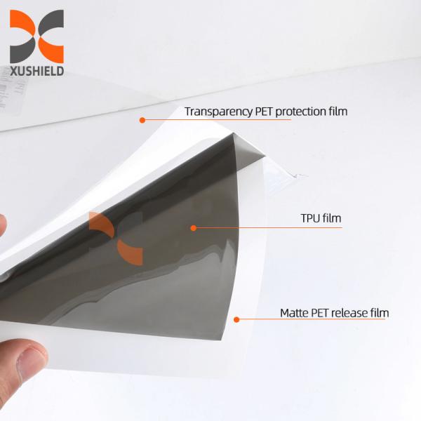 Transparent Motorcycle Headlight Automobile Dark Black Tail Light Led Car Headlight Tint Film TPH Lamp Protective Film