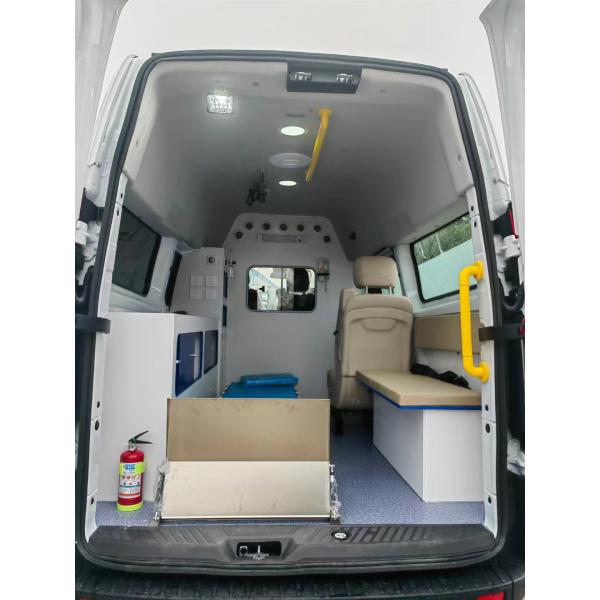 Equipo médico portátil de alta calidad Ambulancias de cuidados intensivos equipadas con ventiladores