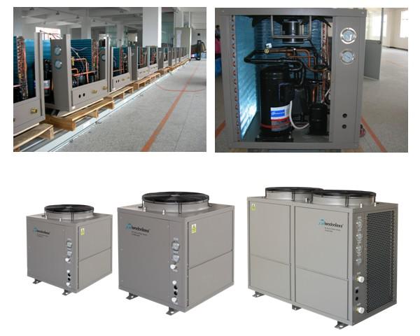 Коммерчески тепловой насос от 7KW - высокий тепловой насос горячей воды источника воздуха ПОЛИСМЕНА 82KW