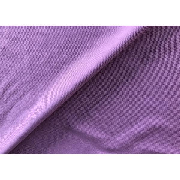 Уток 160GSM связал одиночную ткань лайкра нейлона Джерси для футболки