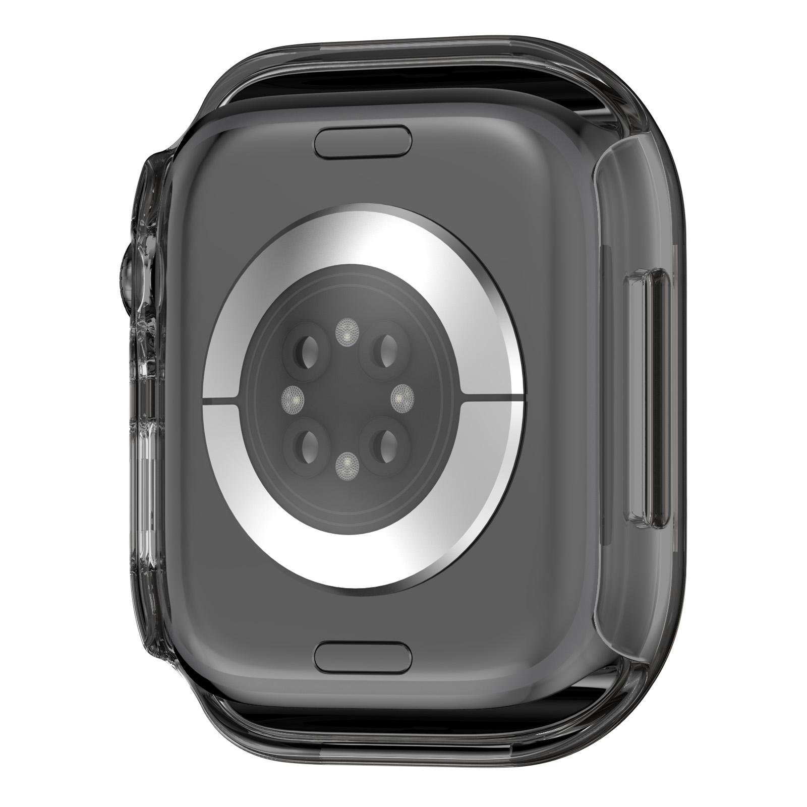 Trancparent Case for Apple Watch Ultra 2 49mm Series 10 42mm 46mm Bumper Frame Hard PC Cover Ultra 49mm Shell Protector