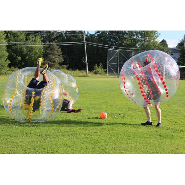 CE Certification Various Size Inflatable Bubble Football With Lovely Appearance