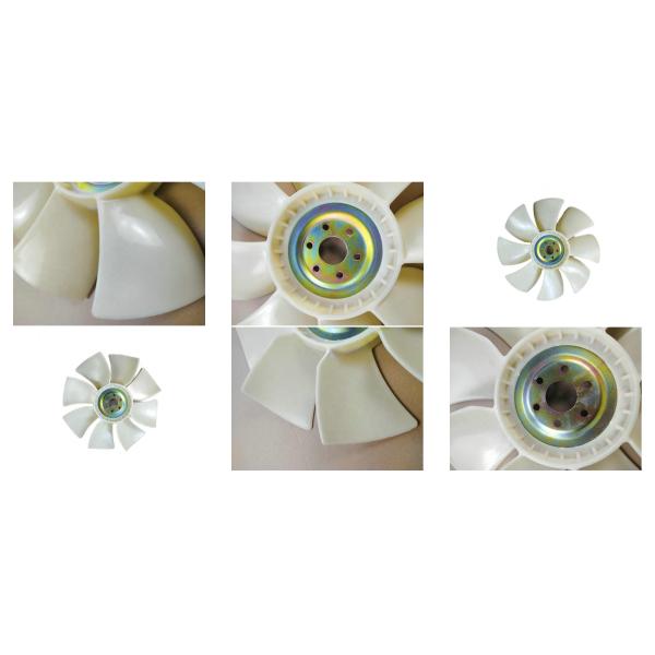 6 Holes 8 Blades Engine Cooling Fan Blade PC130-7 Excavator Parts