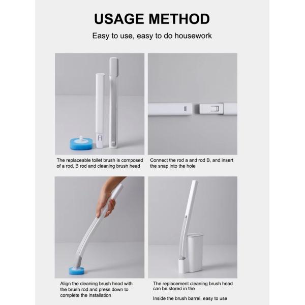 Силиконовая головка одноразовая туалетная щетка одноразовая туалетная мазь удобная