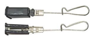 Материал PA6 или PA66 струбцины комбинации FTTH