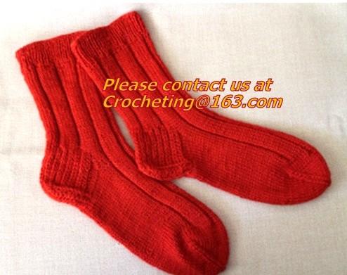 Lovely design cotton chrismas socks,hand knitted Sock,chrismas sock, Slipper Sock,hand kni