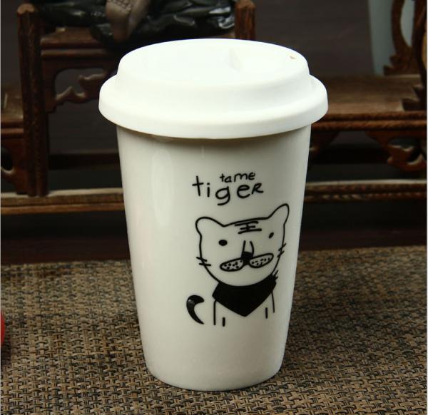 16 Oz reusable ECO sublimation starbucks coffee travel mugs heat sensitive