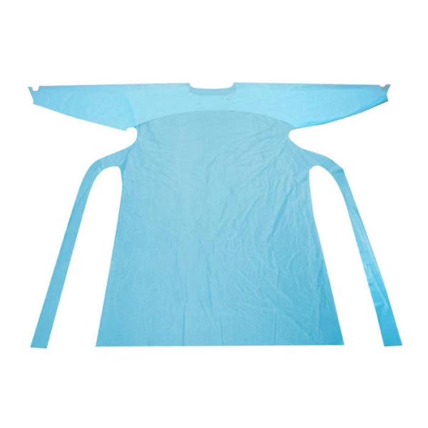 Waterproof Disposable Isolation Gown Doctors Apron Biodegradable Material