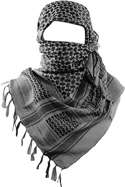 Shemagh Tactical Desert ornaments Head Scarf Motorcycle Face Mask Biker Arab Wrap Summer Keffiyeh Cover Scarves