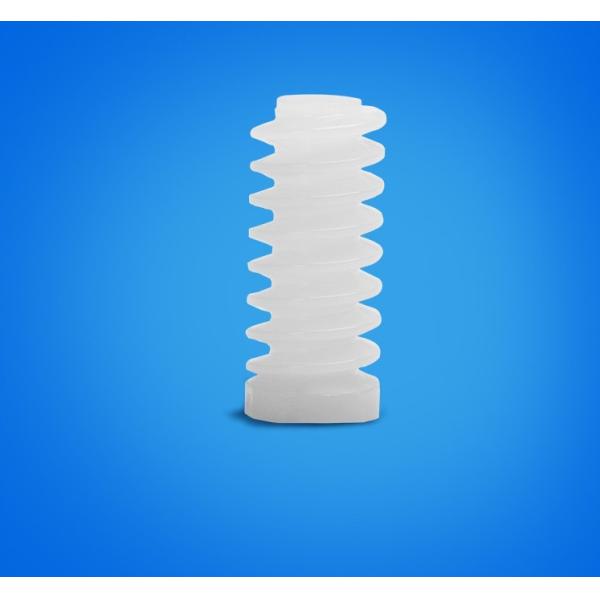 Involute worm POM material worm gear use for Children toys precise molding parts