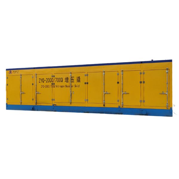 Custom Size 2000Nm3/H Nitrogen Booster Skid For Limited Space Applications