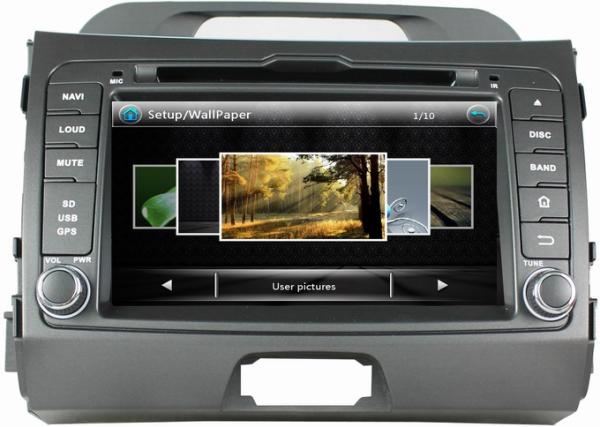 Ouchuangbo Car GPS DVD Stereo System for Kia Sportage R 2010-2012 iPod USB RDS Radio Player OCB-7044A