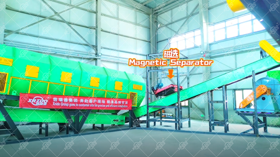 Environment-friendly Heavy Duty Fabric Shredder Machine with Customized Color and 300-22000 Kg/hour Capacity