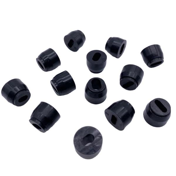 Tampon en caoutchouc anti-vibration personnalisé en silicone, patin en caoutchouc, buse de valve
