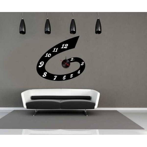 Vinyl Designer Wall Sticker Clocks 10A080 / Home Decoration