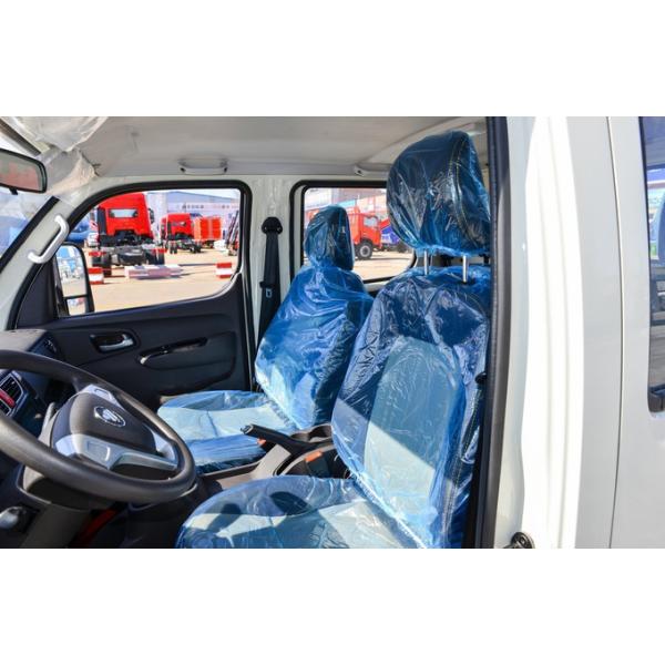 Used Mini Cargo Truck Petrol Engine 122hp White Color Left Hand Drive Loading 3 Tons LHD