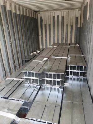 S275JR Serviço de soldadura de parede de retenção de vigas H galvanizadas