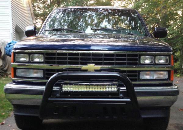 120W Off Road Front Bumper LED Light Bar Easy Mounting Black Body Color