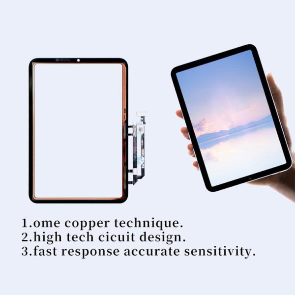Replacement Touch Screen Digitizer for iPad Mini QC 100% Tested Fix Broken Pad Screen Adhesive Home Button and Adhesive