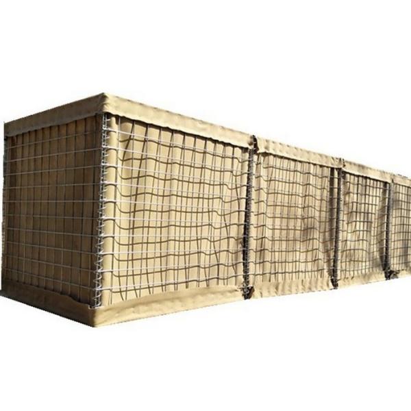 Hot Dipped Galvanized Military HESCO defensiver barrier Wall 5.0 Mm Mesh Wire