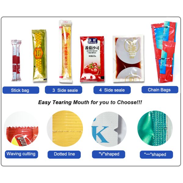 High Quality Automatic Tomato Sauce Honey Making Packaging Machine Liquid Packing Machine