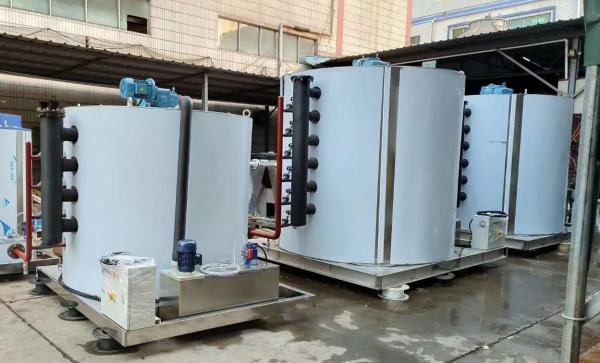 Industrial 40tons Daily Output Fresh Water Ice Flake Making Machine SUS304