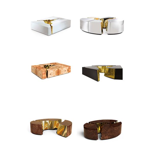 Современная белая черная краткость 1100x700x340 металла дизайнов журнального стола нержавеющей стали