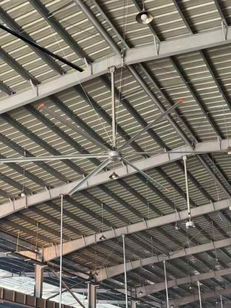 10/12/14/16/20/22/24 feet low noise HVLS industrial ceiling fan PMSM motor, factory farm gym warehouse logistics