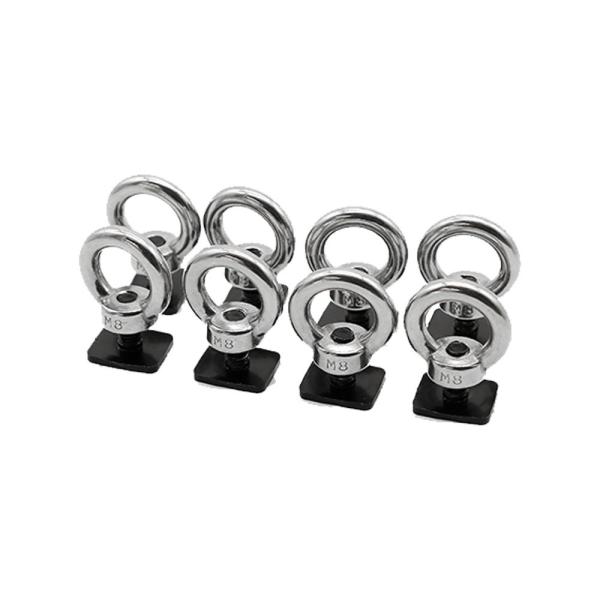 SUS304 Roof Rack T Bolts Black T Track Bolts For Roof Bars