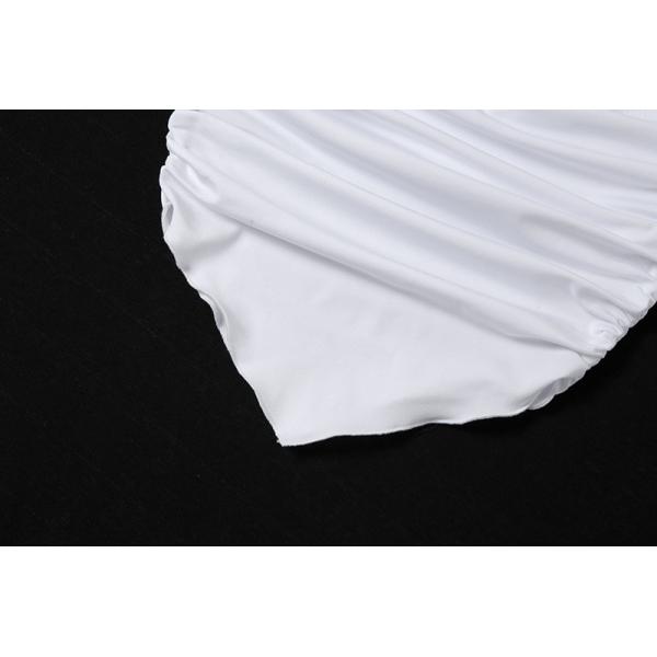 Ruffled Diamond Hem Slim Ladies V Neck Tank Top Sleeveless