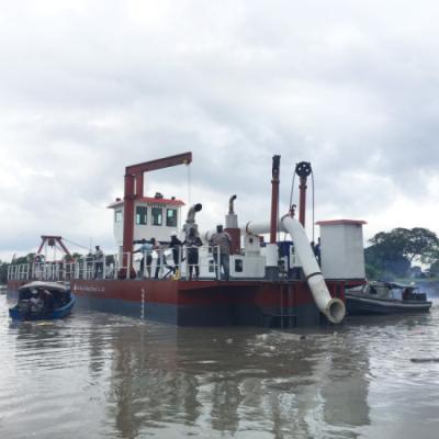 800m3/h  Dredging Capacity Cutter Dredging Equipment With Cummins 1306kw Engine
