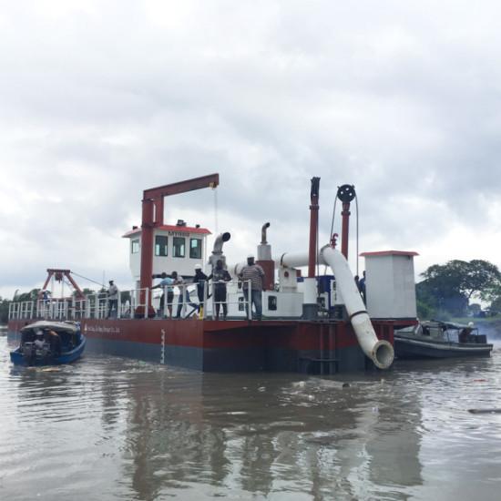 800m3/h  Dredging Capacity Cutter Dredging Equipment With Cummins 1306kw Engine