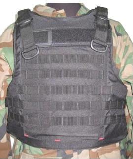 Molle system Chieftain light weight NIJ IIIA 9mm/.44 Aramid fiber bullet proof vest for Police and Military  Use