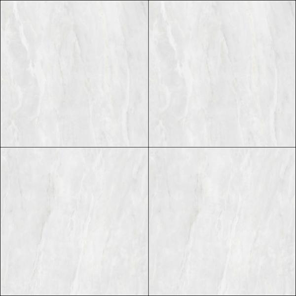 Gray Polished Porcelain Tile 800x800mm Wear-Resistant