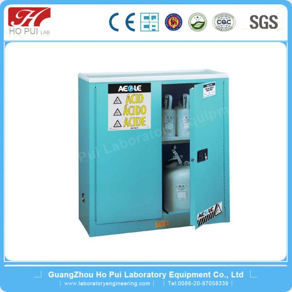 Corrosive Liquid Industrial Lab Furniture Blue 90 G / 340 L Double Lock