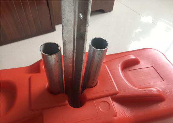 Hot Dipped Galvanized Star Picket For Temporary Fencing Panels 2.04kg per meter Y post