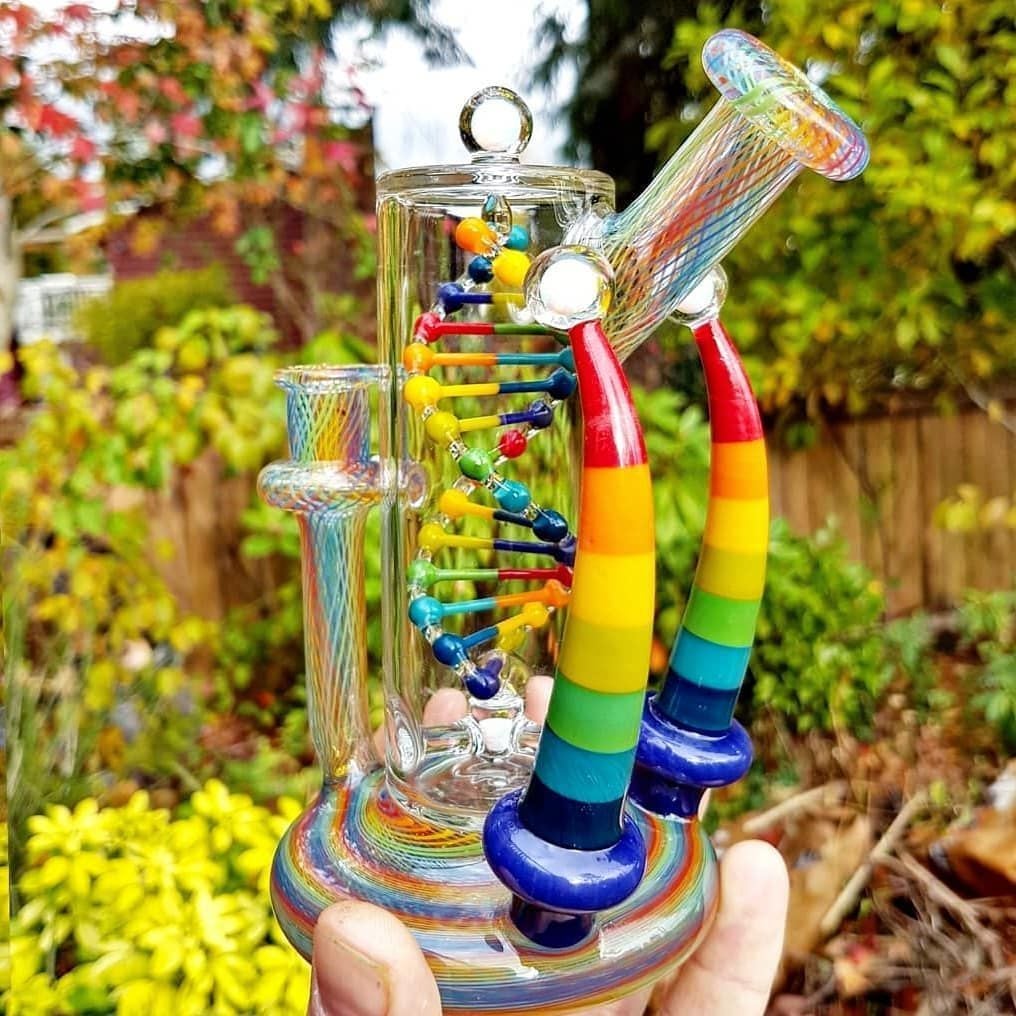 Снаряжение лиманды Incycler трубы масляной горелки боросиликатного стекла с соединением 14mm женским