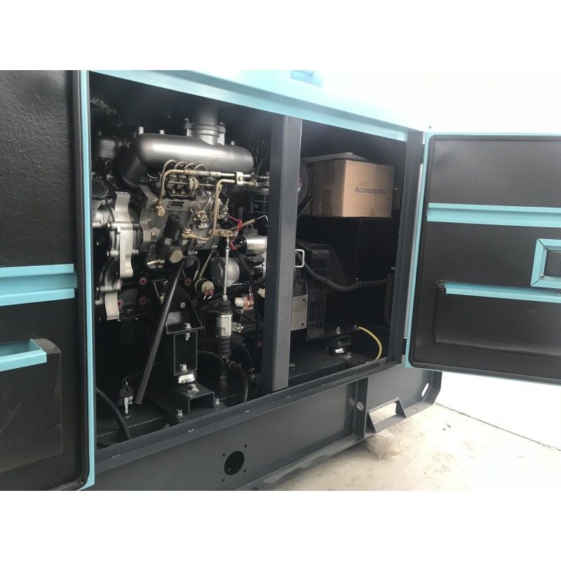 ISUZU 4JB1T Silent Diesel Generator Set 60HZ 28KW 35KVA Mechanical Speed Governing