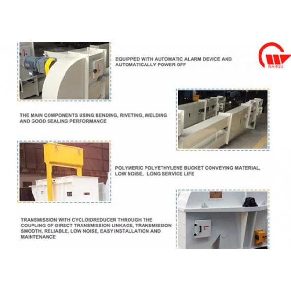 Large Conveying Capacity Belt Bucket Elevator For Transport Grain TDTG80 Model