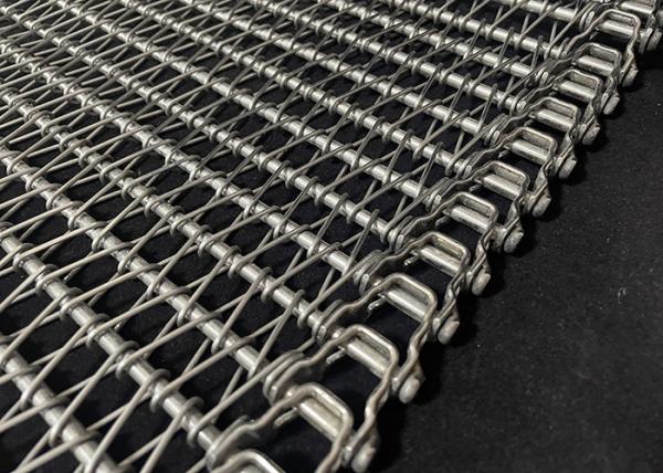 Stainless Steel Flexible Rod Spiral Conveyor Belt