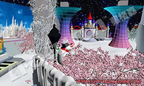 Snow Ice Machine for Dubai Snow Park 380V / 50HZ / 3P Power Supply Maquina Hacer Hielo